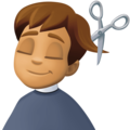 Man Getting Haircut Emoji Facebook
