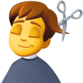 Man Getting Haircut Emoji Facebook