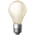 Light Bulb Emoji Facebook