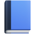 Blue Book Emoji Facebook