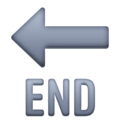 End Arrow Emoji Facebook