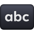 Input Latin Lowercase Emoji Facebook