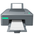 Printer Emoji Facebook