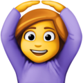 Woman Gesturing Ok Emoji Facebook