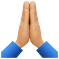 Folded Hands Emoji Facebook