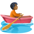 Person Rowing Boat Emoji Facebook
