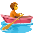 Person Rowing Boat Emoji Facebook