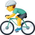 Man Biking Emoji Facebook
