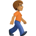 Person Walking Facing Right Emoji Facebook