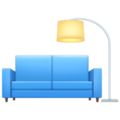 Couch And Lamp Emoji Facebook