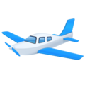 Small Airplane Emoji Facebook