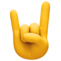 Sign Of The Horns Emoji Facebook
