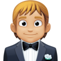 Person In Tuxedo Emoji Facebook