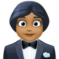 Woman In Tuxedo Emoji Facebook