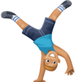 Man Cartwheeling Emoji Facebook
