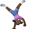 Woman Cartwheeling Emoji Facebook