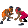 People Wrestling Emoji Facebook