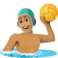Man Playing Water Polo Emoji Facebook