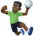 Man Playing Handball Emoji Facebook