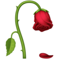 Wilted Flower Emoji Facebook