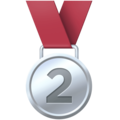 2nd Place Medal Emoji Facebook