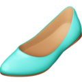 Flat Shoe Emoji Facebook