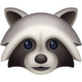 Raccoon Emoji Facebook