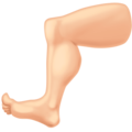 Leg Emoji Facebook