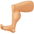 Leg Emoji Facebook