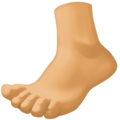 Foot Emoji Facebook