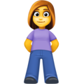 Woman Standing Emoji Facebook