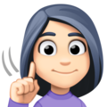 Deaf Woman Emoji Facebook