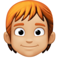 Person Red Hair Emoji Facebook