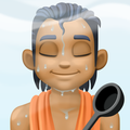 Person In Steamy Room Emoji Facebook
