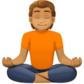 Person In Lotus Position Emoji Facebook