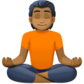 Person In Lotus Position Emoji Facebook