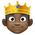 Person With Crown Emoji Facebook