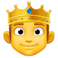 Person With Crown Emoji Facebook