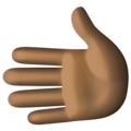 Leftwards Hand Emoji Facebook