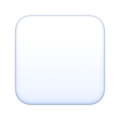 White Medium Square Emoji Facebook
