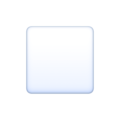 White Medium Small Square Emoji Facebook
