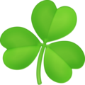 Shamrock Emoji Facebook