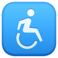 Wheelchair Symbol Emoji Facebook