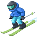 Skier Emoji Facebook