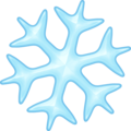Snowflake Emoji Facebook