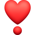 Heart Exclamation Emoji Facebook