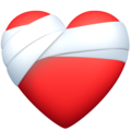 Mending Heart Emoji Facebook
