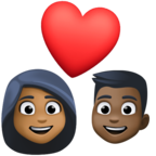 Couple With Heart Woman Man Emoji Facebook
