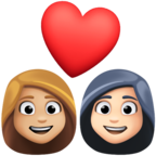 Couple With Heart Woman Woman Emoji Facebook