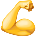 Flexed Biceps Emoji Facebook